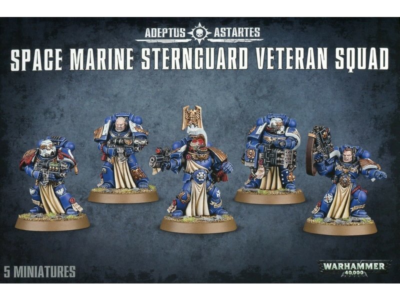 Sternguard Veteran Squad -48-19- Space Marines - Warhammer 40.000