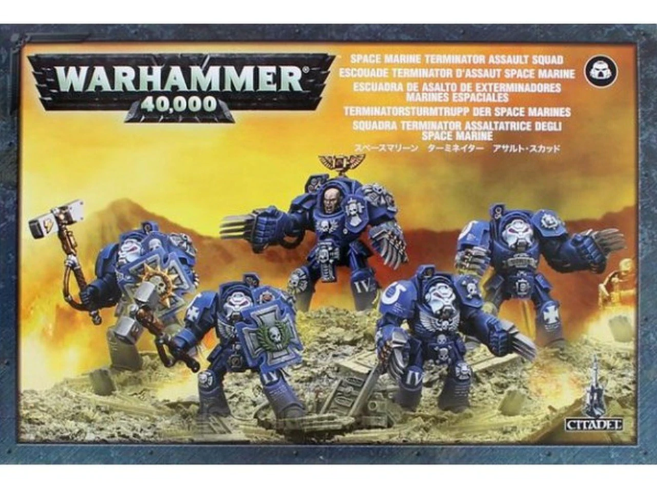 Terminator Assault Squad - 48-34 - Space Marine - Warhammer 40.000