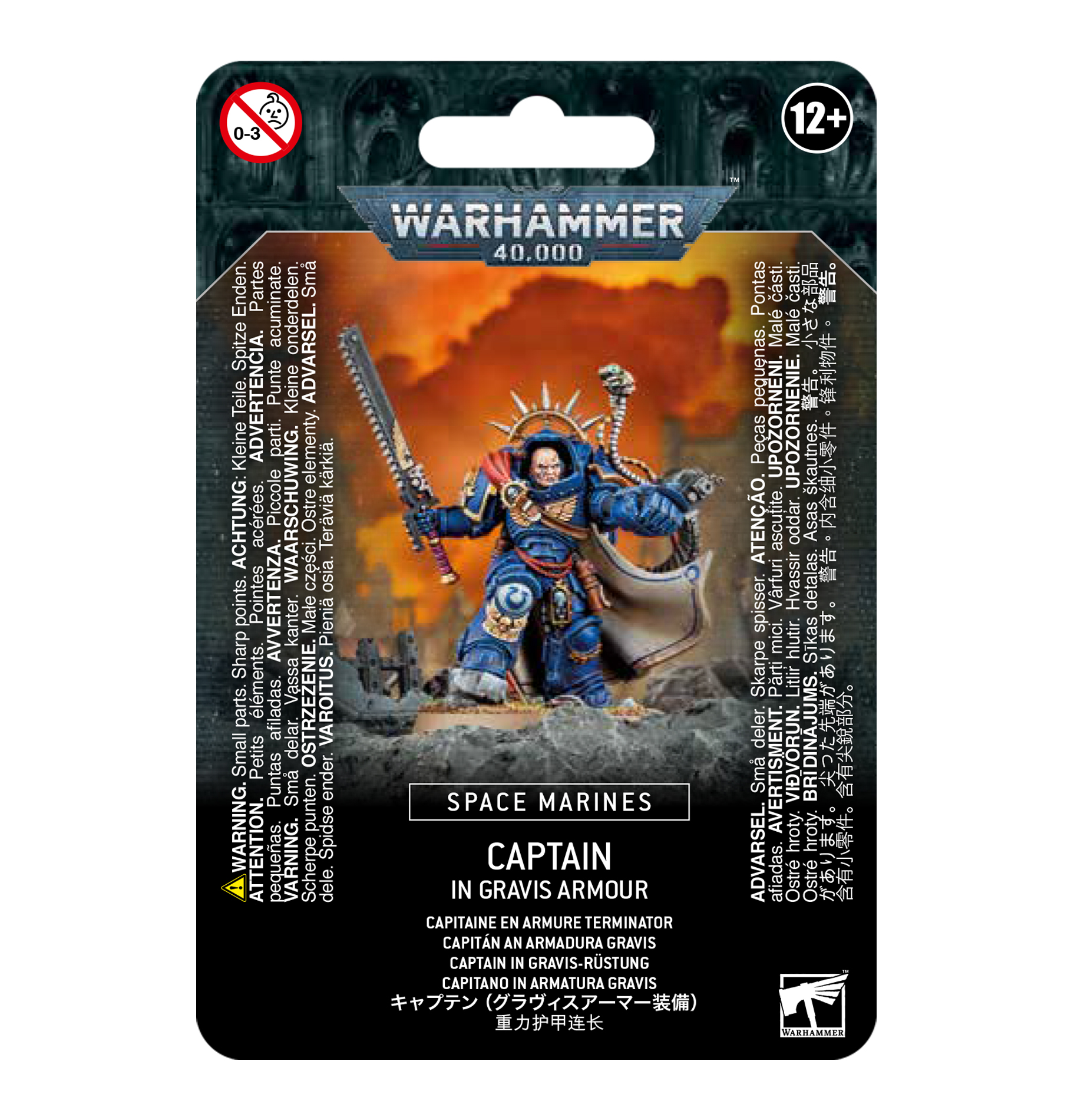 Captain in Gravis Armour - 48-70 - Space Marines - Warhammer 40.000