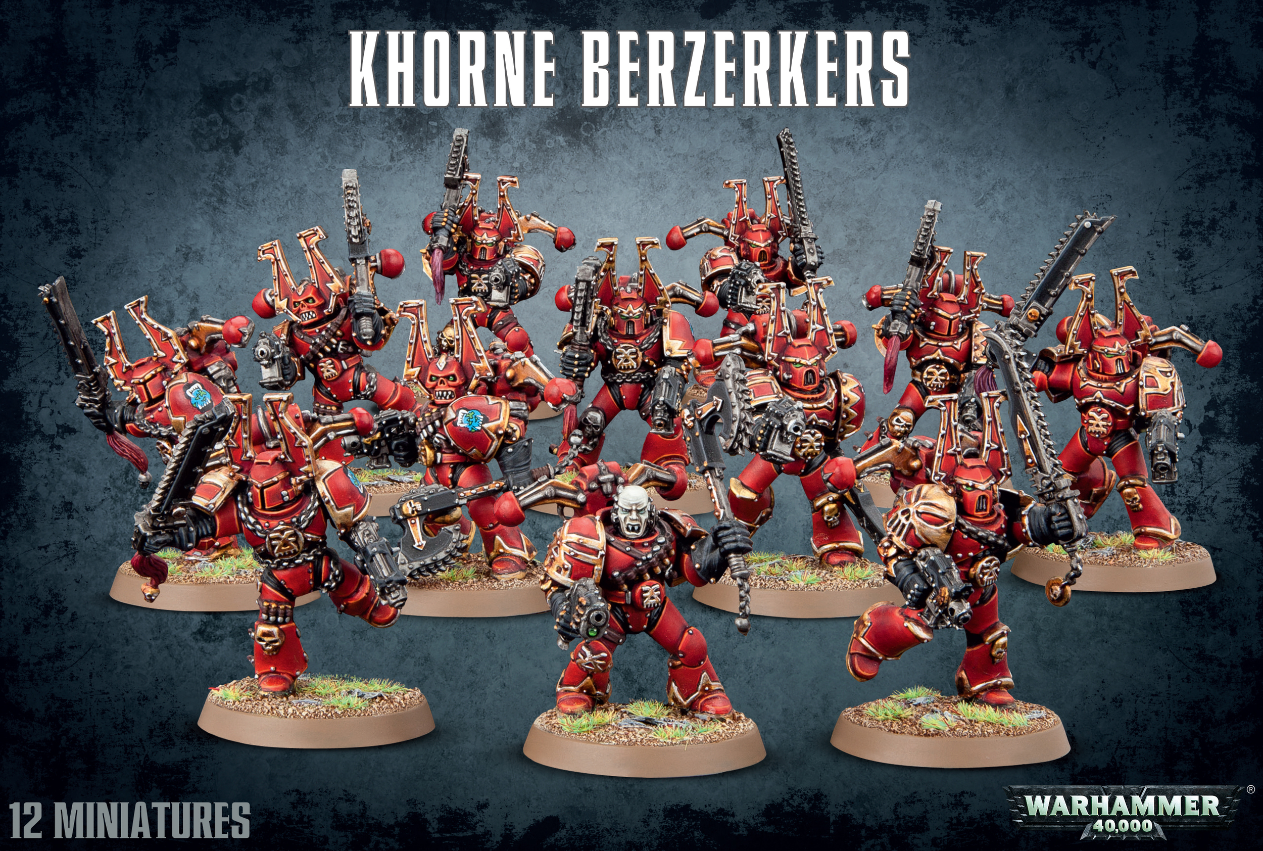Khorne Berzerkers - 43-10 - Warhammer 40.000