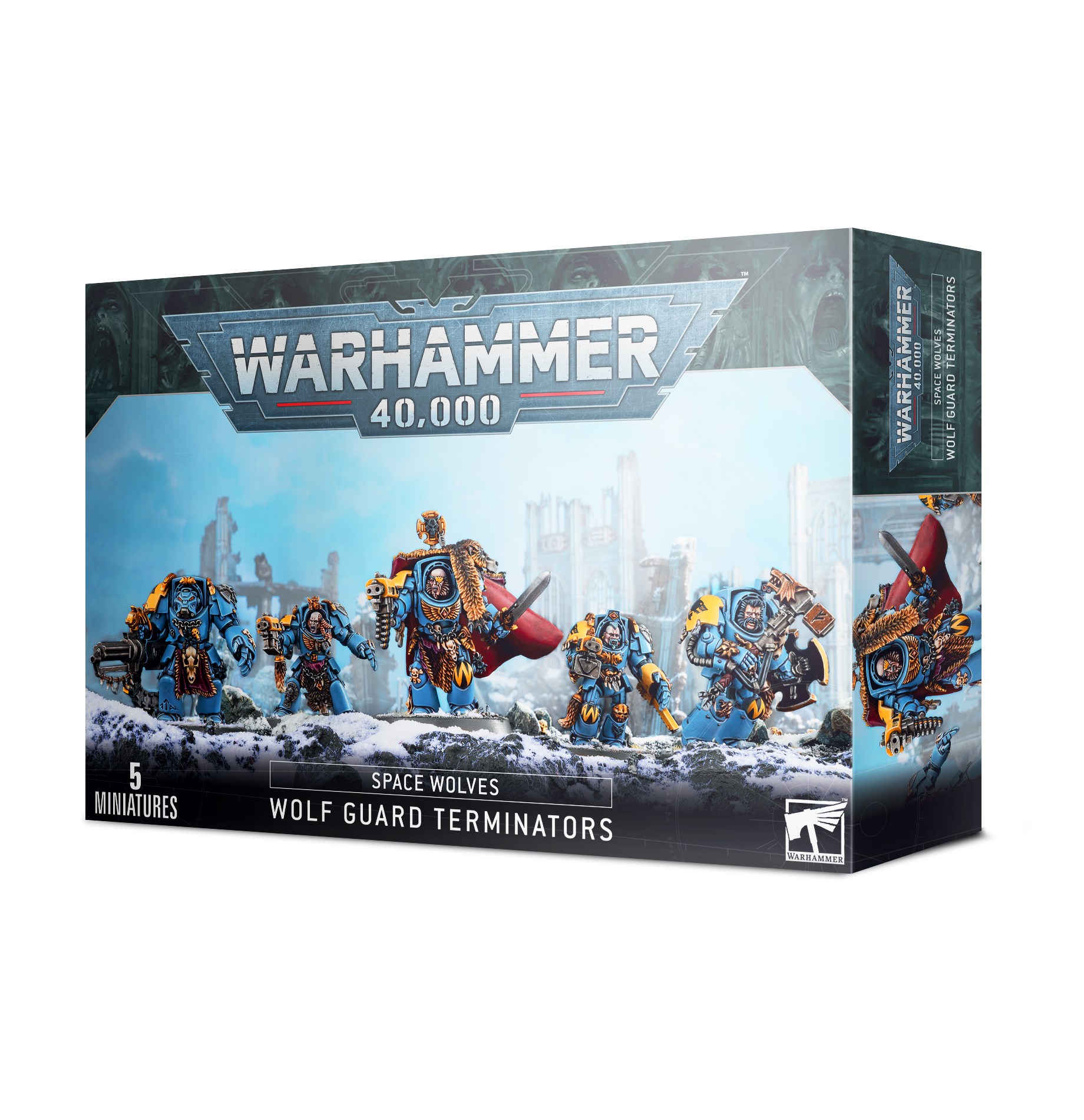 Wolf Guard Terminators - Space Wolves - 53-07 - Warhammer 40.000
