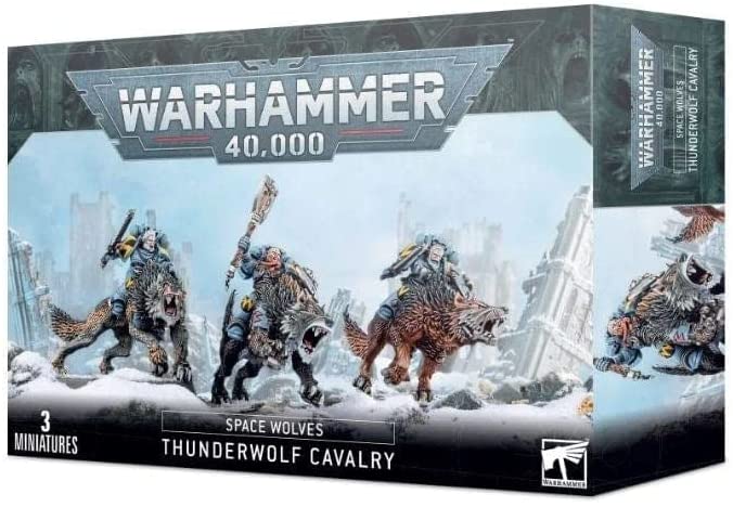 Thunderwolf Cavalry - Space Wolves - 53-09 - Warhammer 40.000