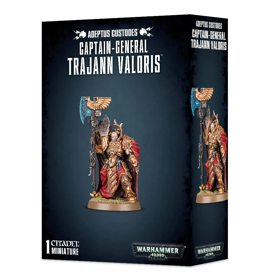 Captain-General Trajann Valoris - 01-10 - Adeptus Custodes - Warhammer 40.000