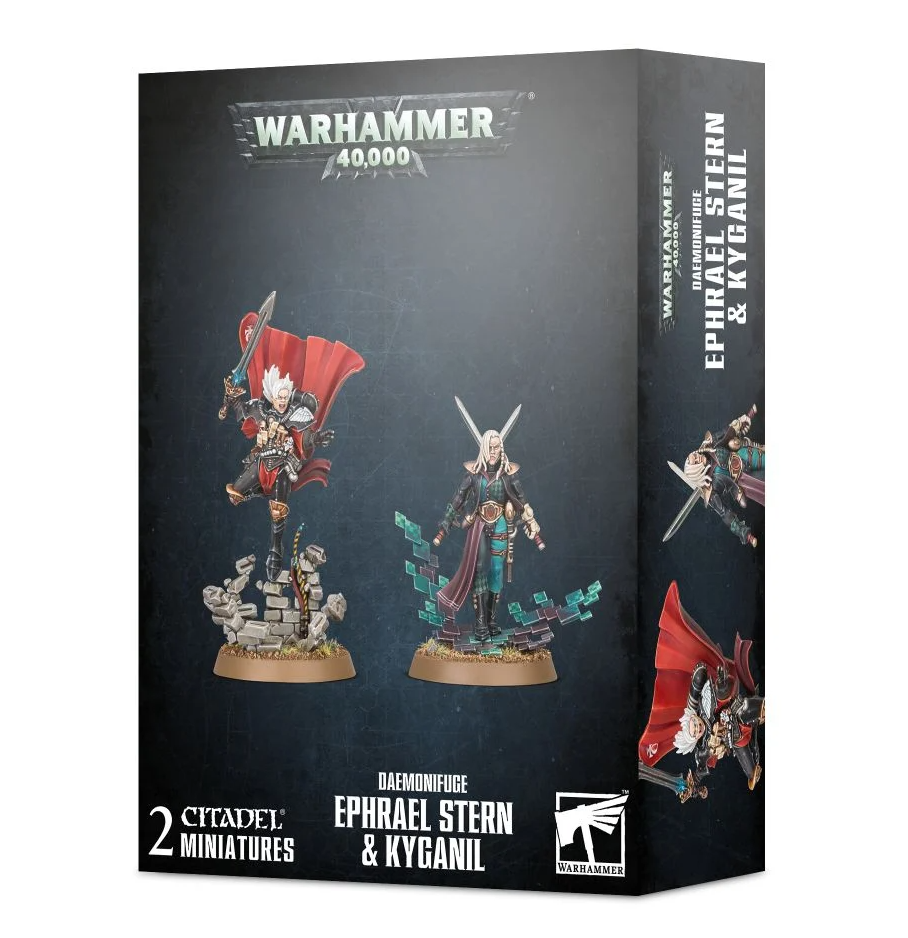 Ephrael Stern & Kyganil - 40-50 - Daemonifuge - Warhammer 40.000