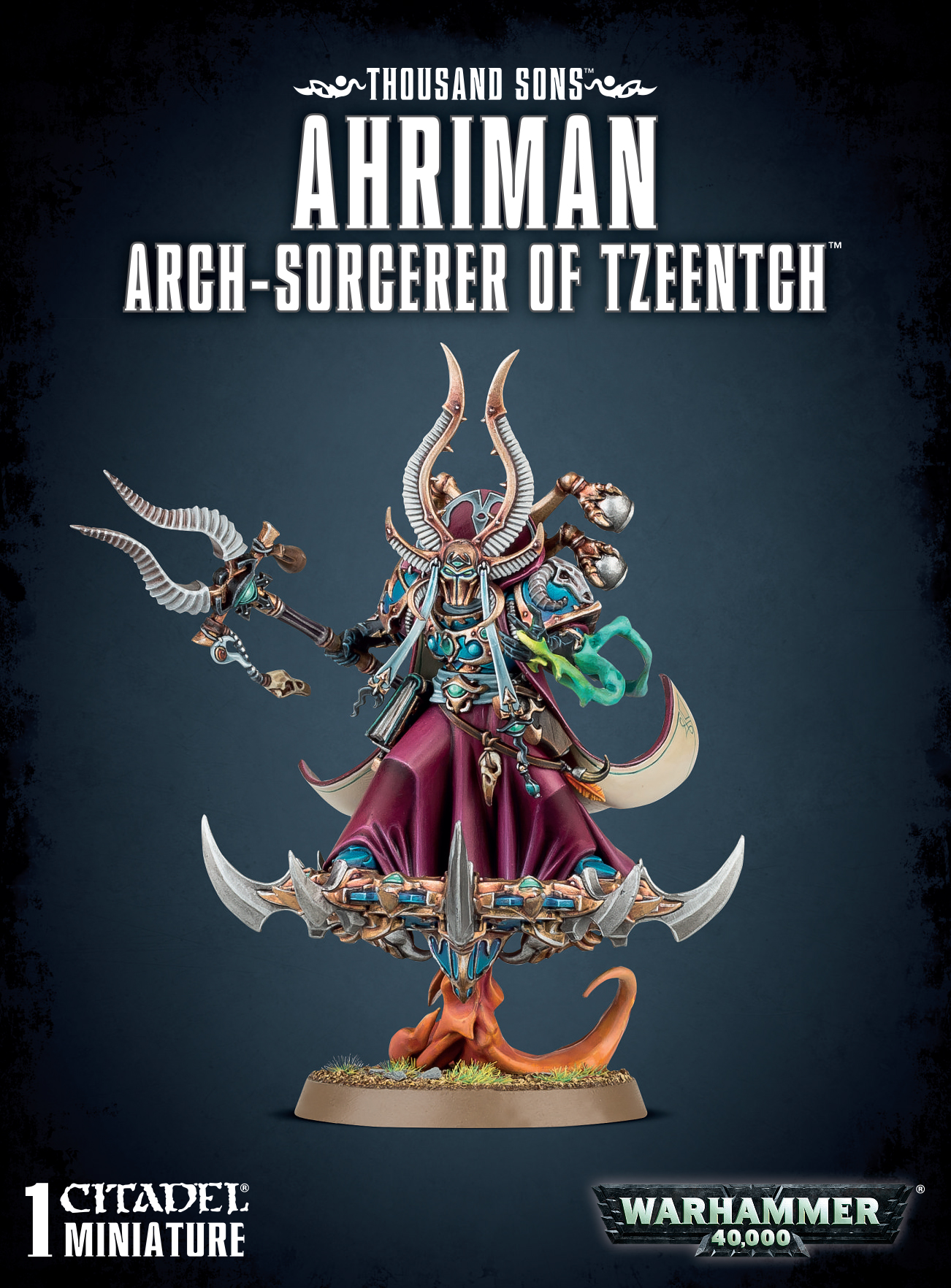 Ahriman Arch-Sorcier De Tzeentch - 43-38 - Thousand Sons - Warhammer 40.000