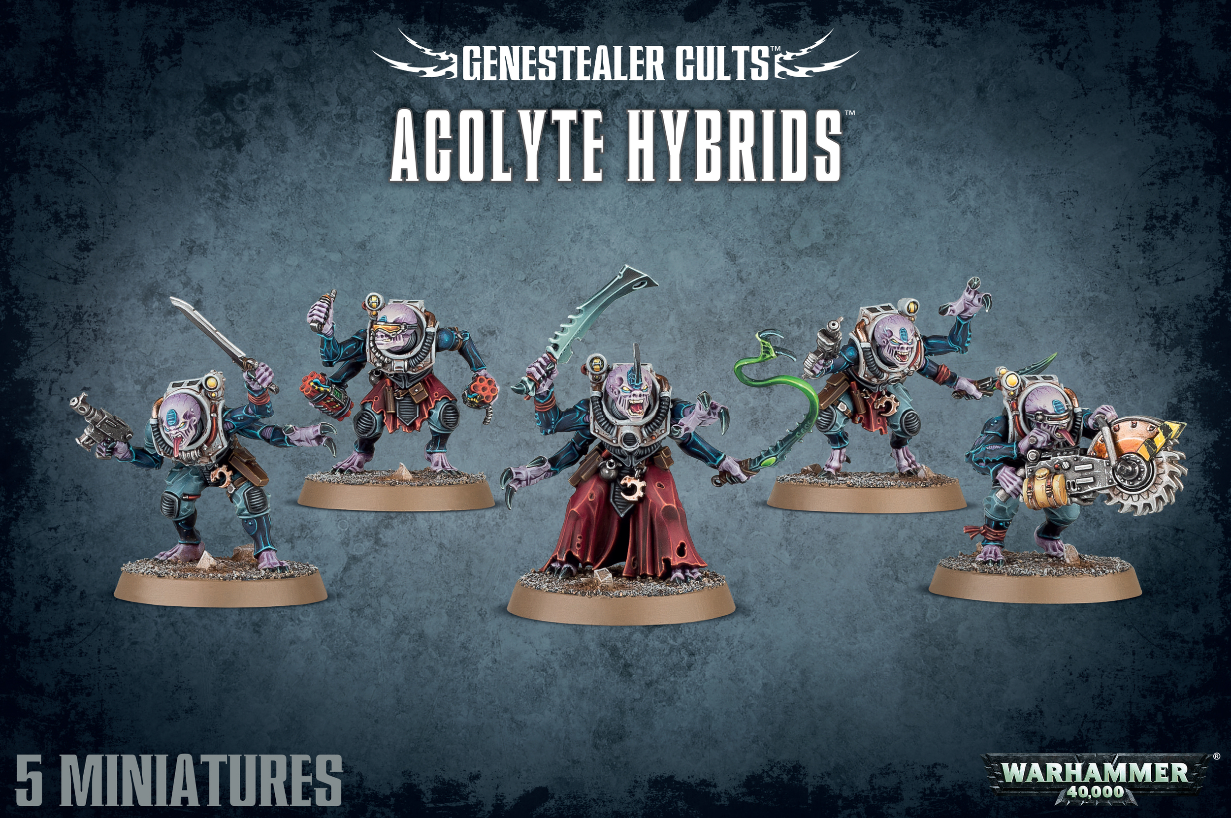 Acolyte Hybrids - 51-51 - Genestealer Cults - Warhammer 40.000