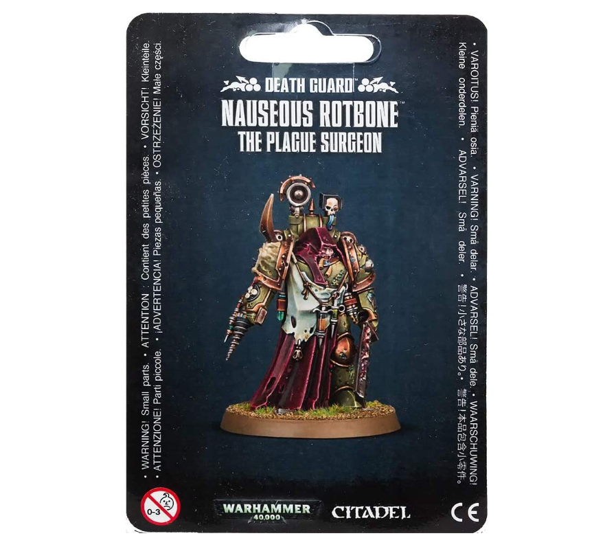 Nauseous Rotbone the Plague Surgeon - 43-29 - Death Guard - Warhammer 40.000