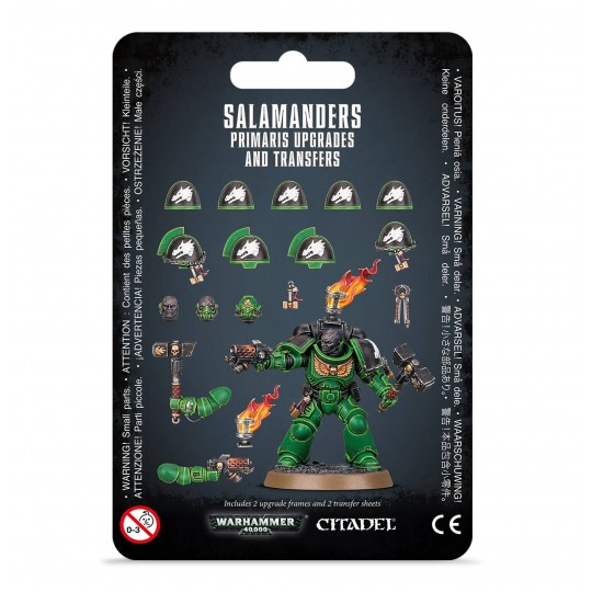 Améliorations et décalcomanies Primaris - 55-16 - Salamanders - Warhammer 40.000