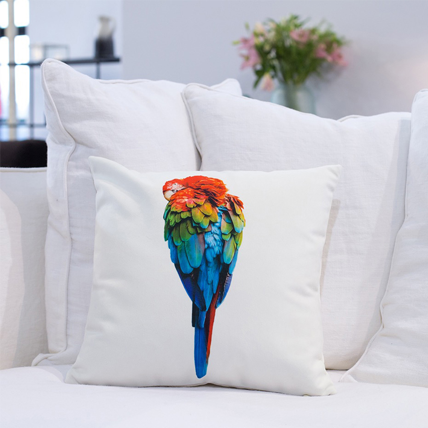 coussin_redparrot_blanc_ambiance