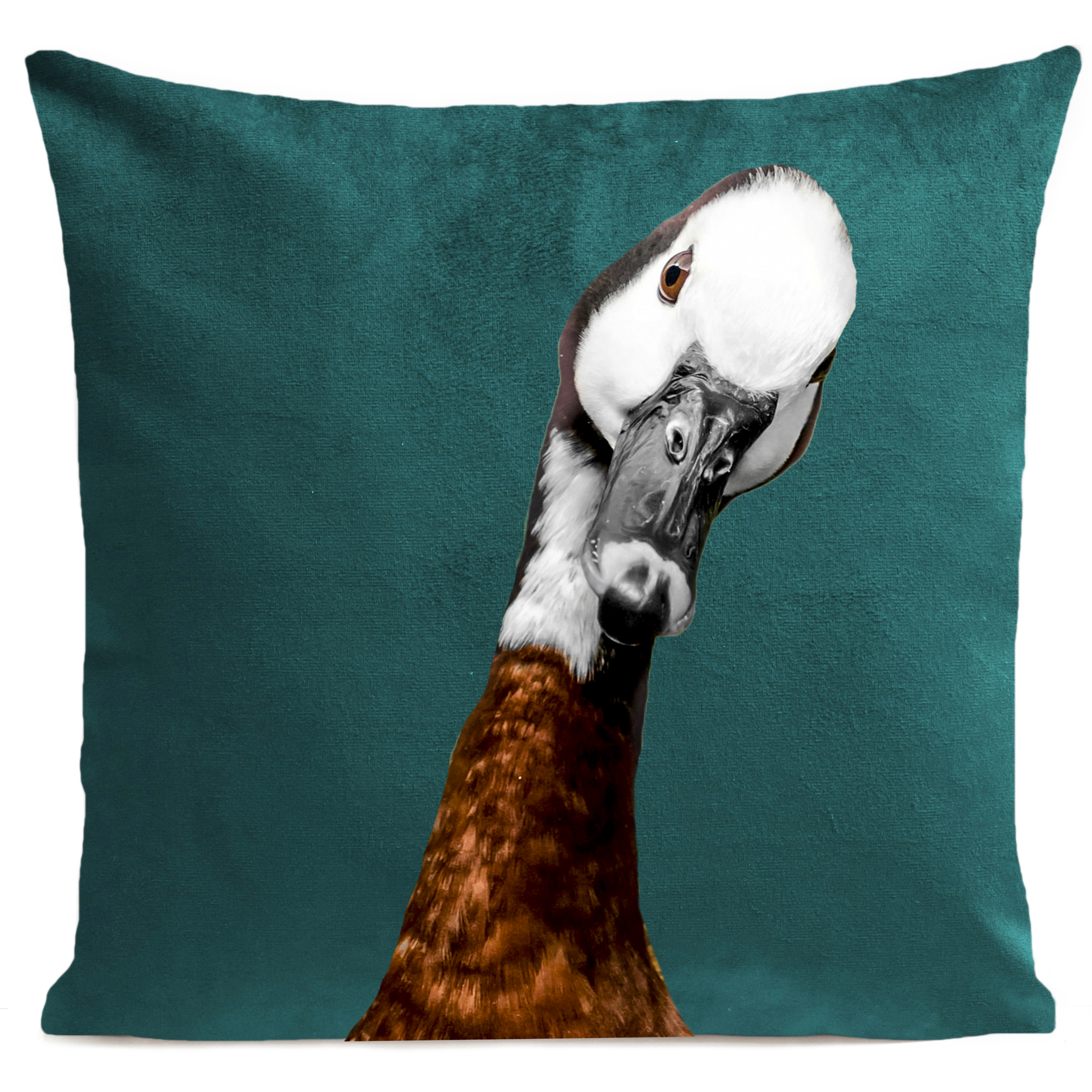 coussin-little-goose-vert-paon