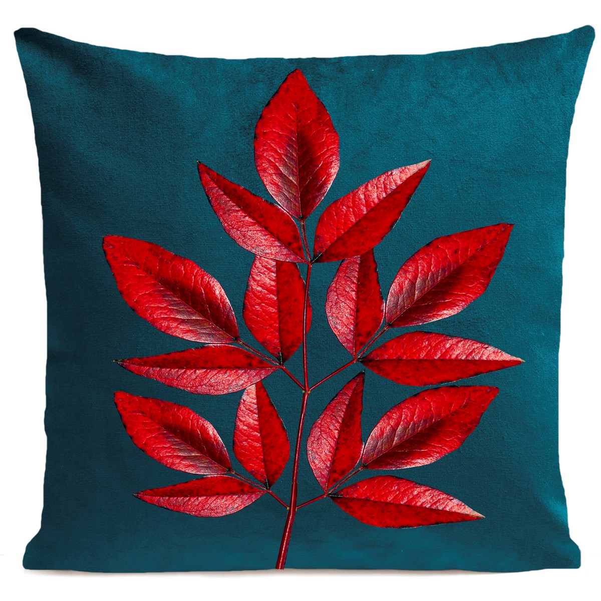 Coussin RED LEAVES
