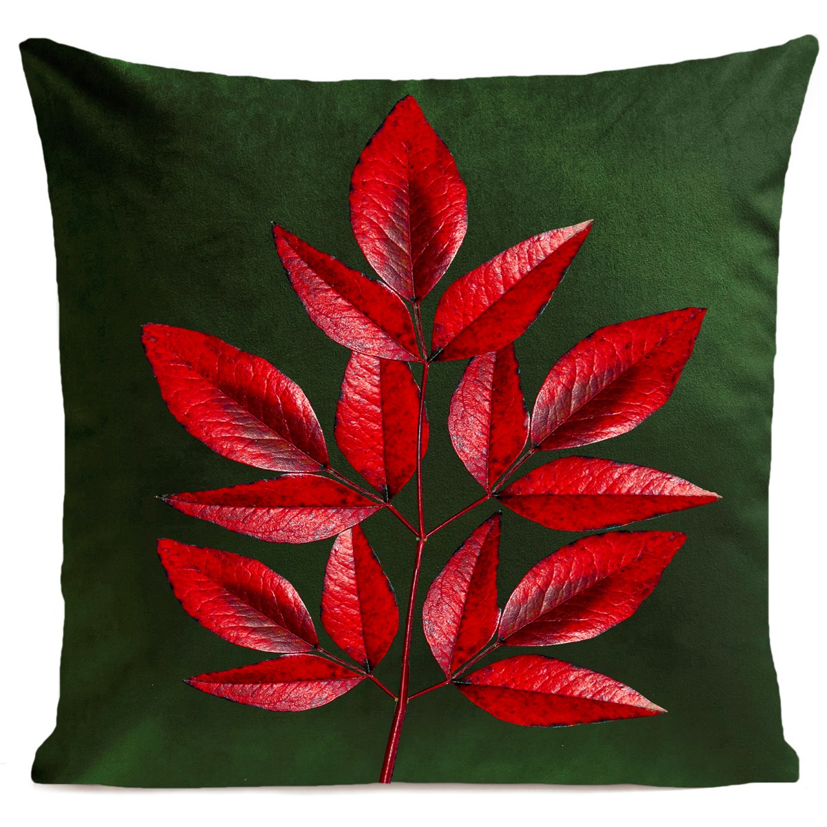 Coussin RED LEAVES