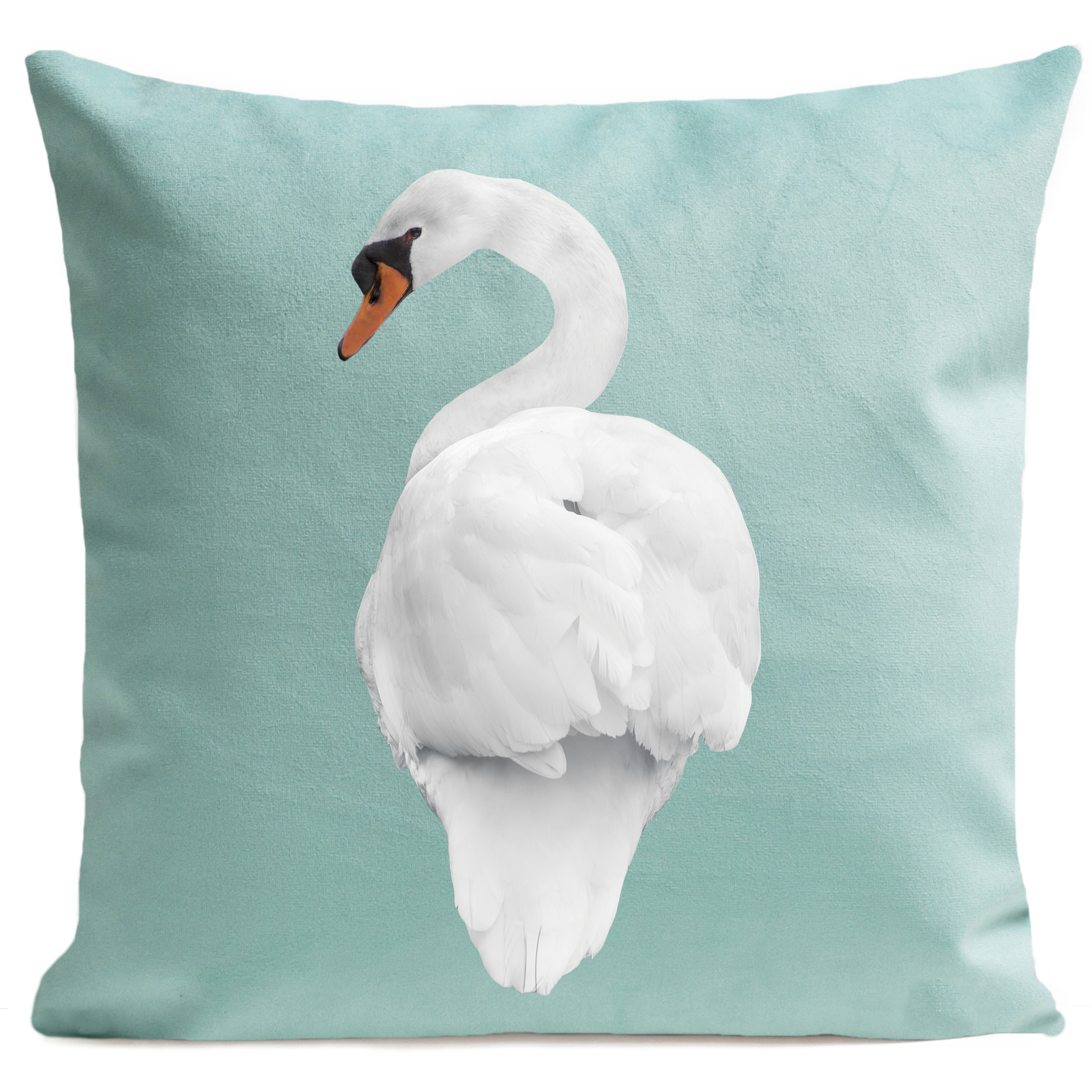 coussin-swan-vert-d-eau