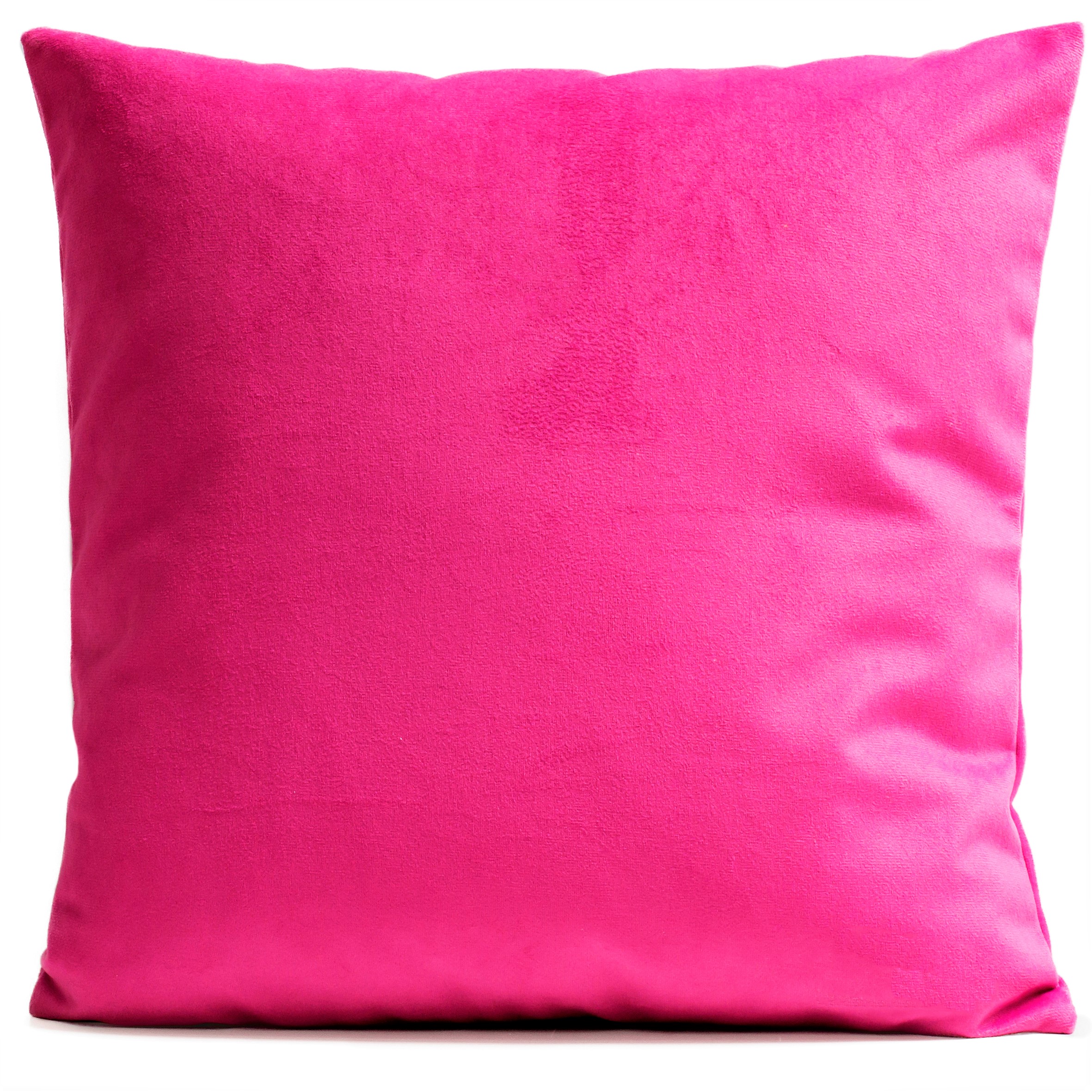 Coussin uni Rose Indien