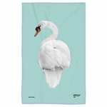 Torchon WHITE SWAN Vert deau