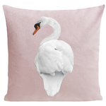 coussin-swan-rose-pastel