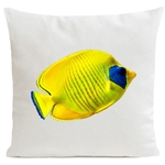 Coussin Yellow Fish