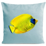 Coussin Yellow Fish