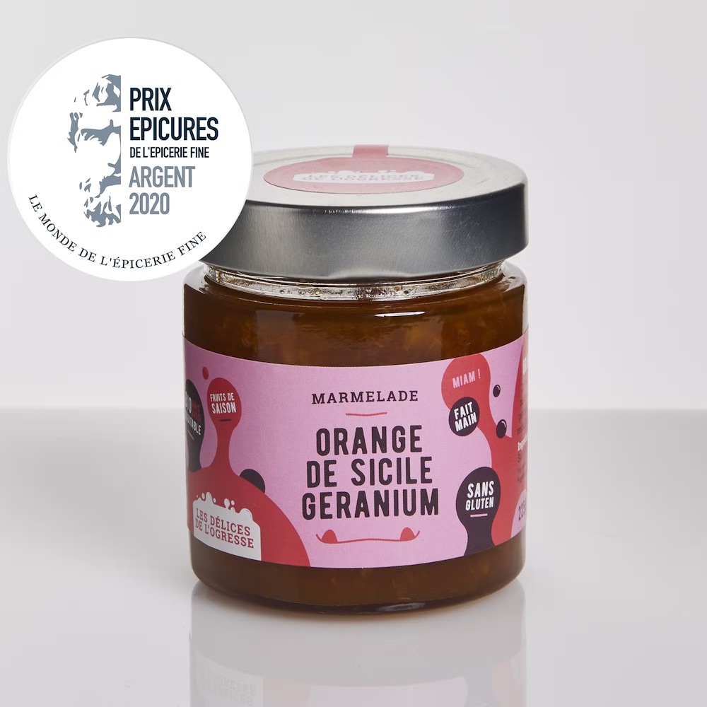 Les Délices de l'Ogresse Confiture Orange