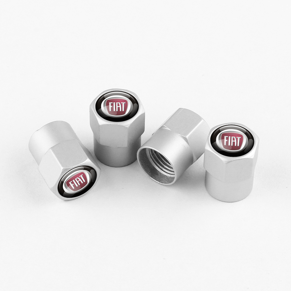 TAPÓNES DE VÁLVULA PLATA PARA FIAT