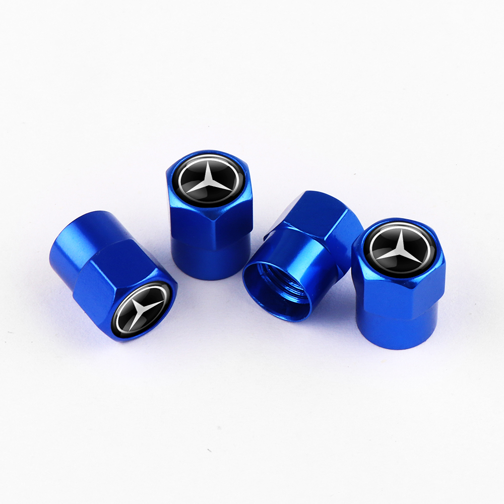 TAPÓNES DE VÁLVULA AZULES PARA MERCEDES