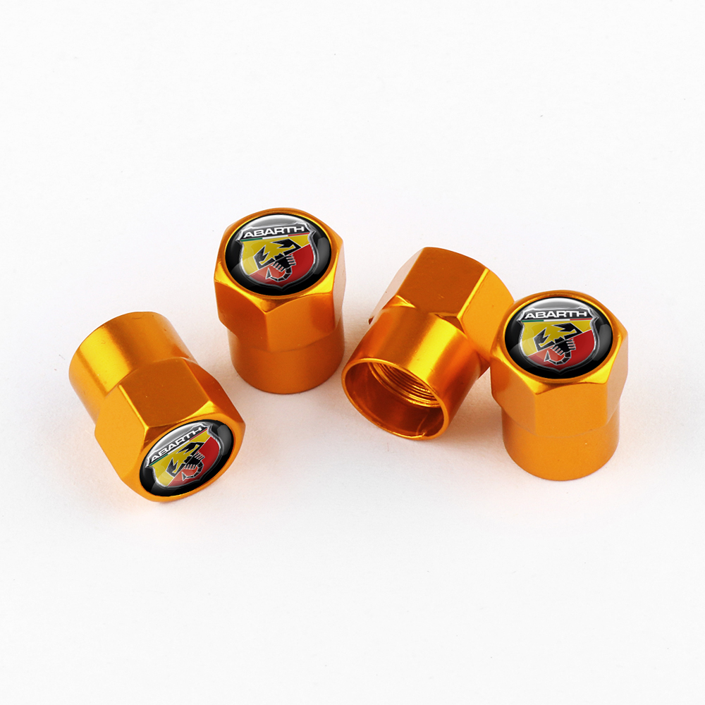 Tapones de válvula dorados