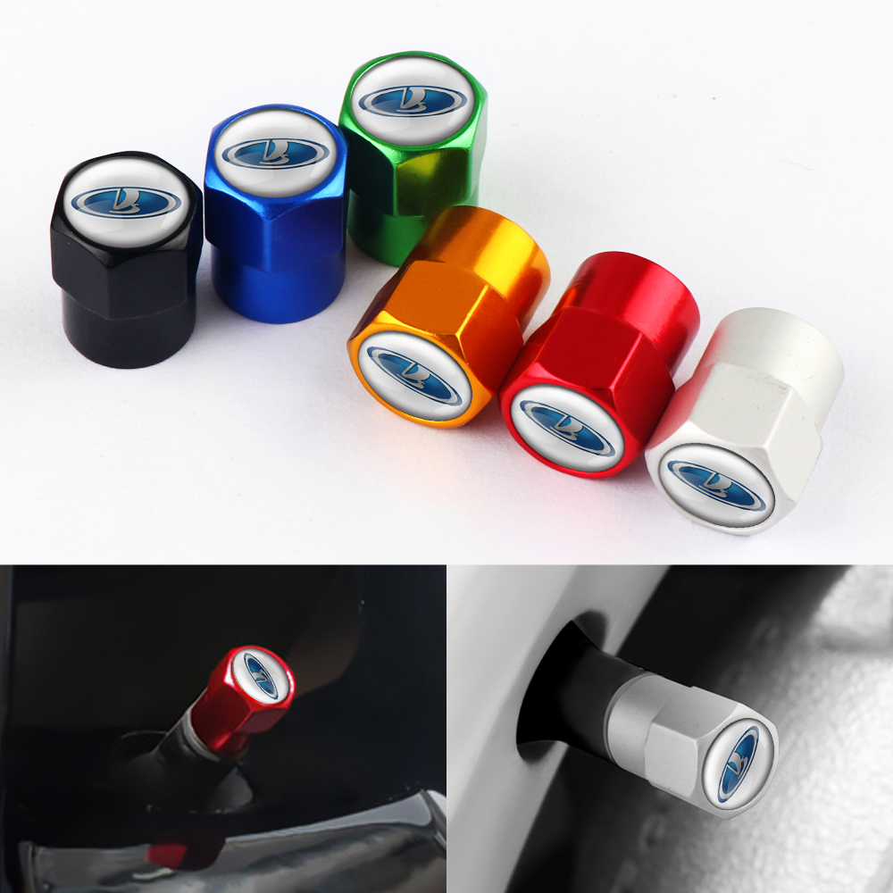 Tapones de válvula Lada en varios colores