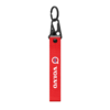 PORTE CLES EN NYLON ROUGE POUR VOLVO