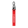 PORTE CLES EN NYLON ROUGE POUR LINCOLN
