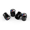 TAMPA DA VÁLVULA DO PNEU PRETO BMW M