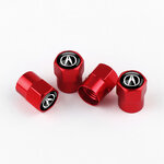 Tapones de válvula rojos