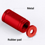 Tapones de aluminio para válvulas