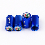 Tapones de válvula azules