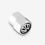 Tapón de válvula plateado Volkswagen