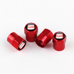 Tapones de válvula SEAT rojos en aluminio