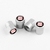Tapones de válvula SEAT plateados en aluminio