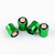 Tapones de válvula SEAT verdes en aluminio