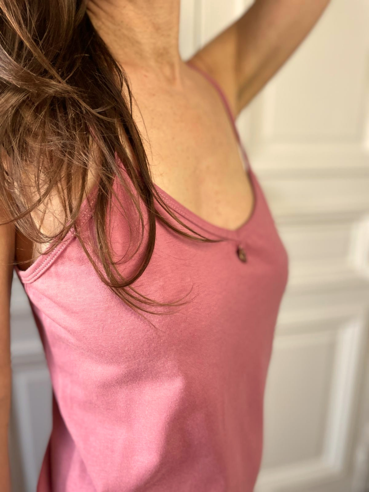 Nuisette coton femme et teinture végétale Fleur de Lotus - Natura Feel