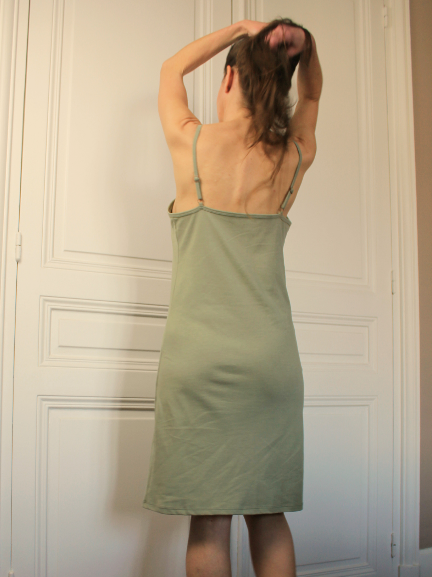 Nuisette 100% coton bio et teinture végétale Feuilles de sauge - Natura Feel