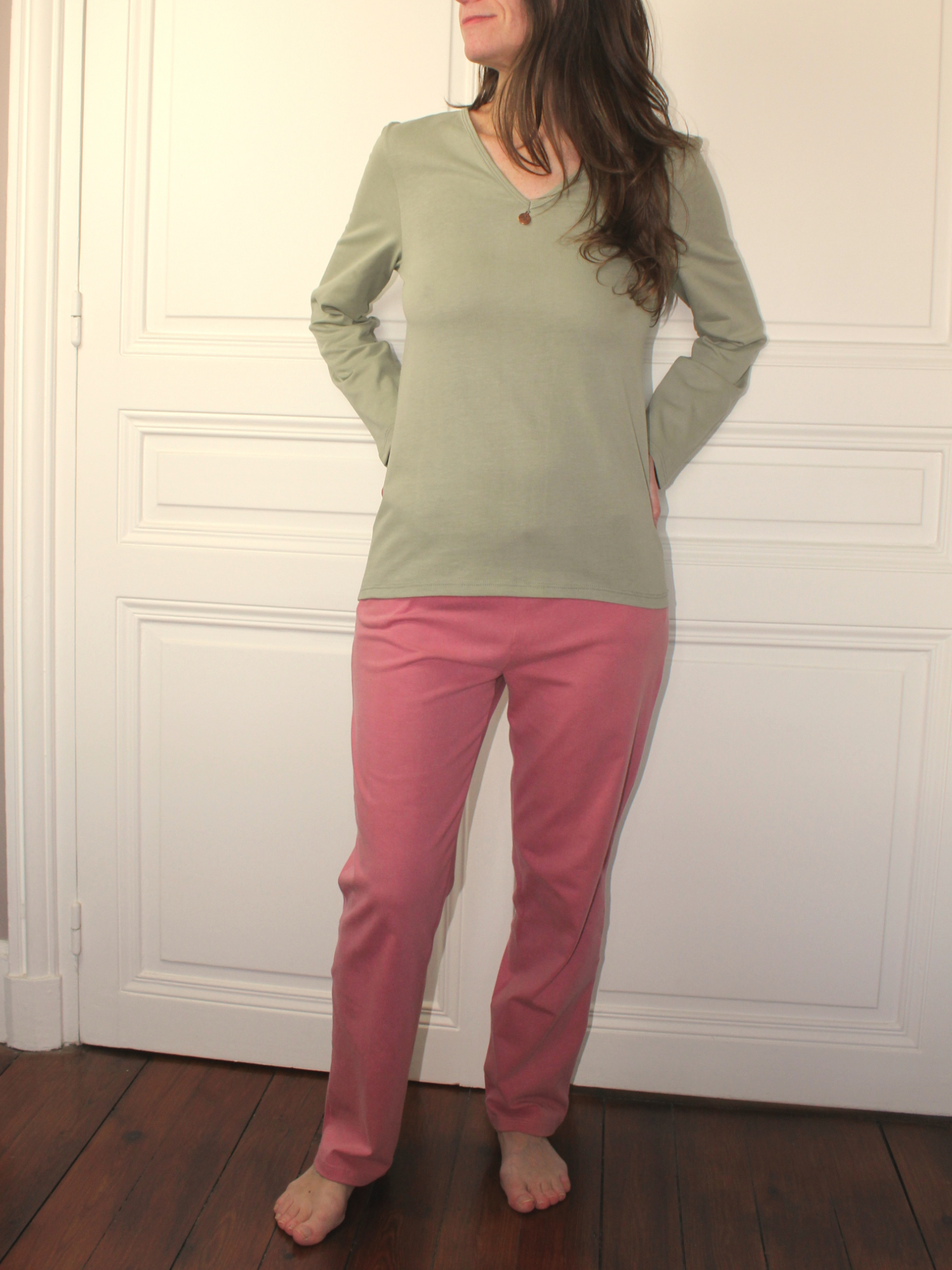 Ensemble pyjama tee shirt manches longues et pantalon - Natura Feel