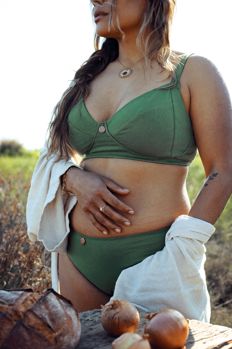 Soutien-gorge 100% coton sans armature Emboitant Lierre - Lifestyle - Natura Feel