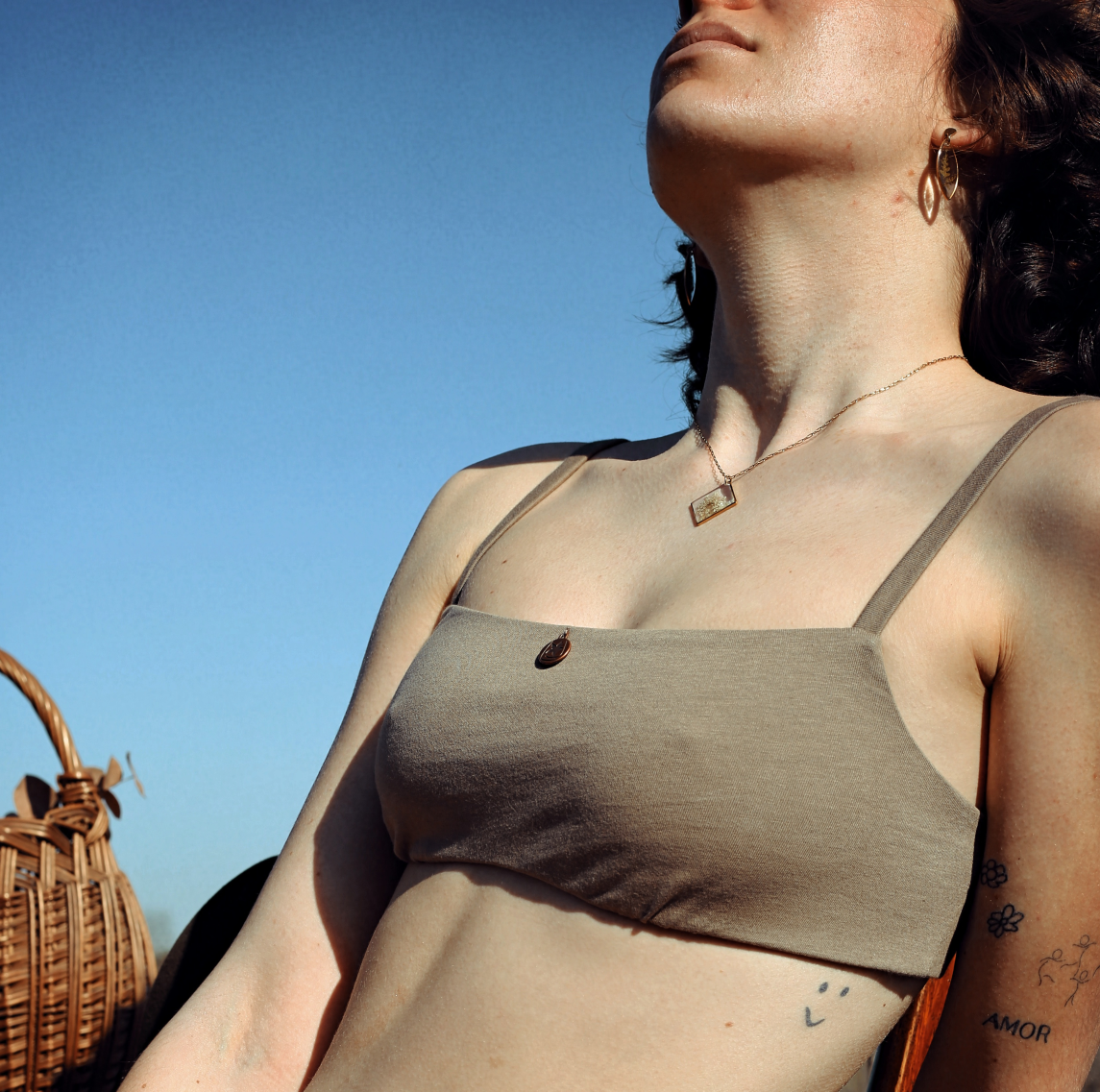 Brassière 100% coton femme Ecorce - Côté - Natura Feel