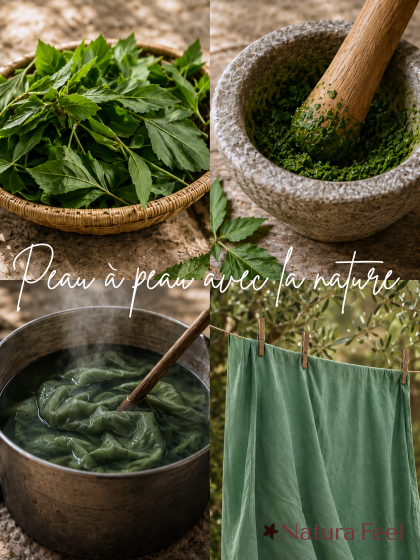 Teinture à la chlorophylle - Lierre