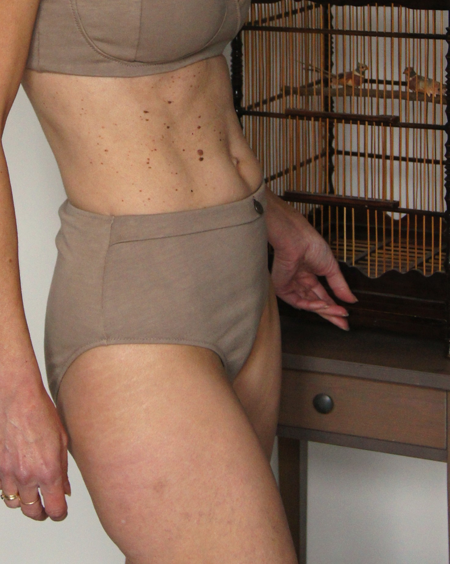 Culotte taille haute coton bio Ecorce - Côté - Natura Feel