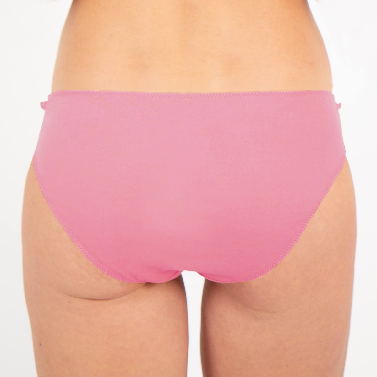 Culotte coton bio à volants arrière Fleur dorchidée - Natura Feel