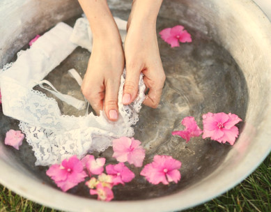 laver culotte coton femme