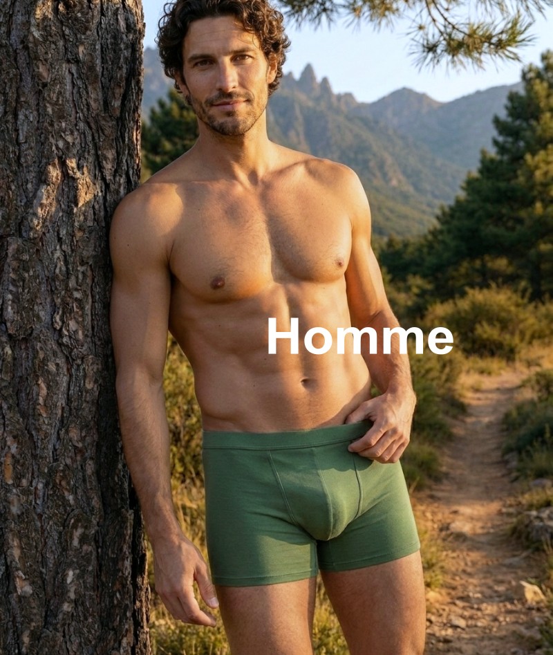 Sous-vêtements homme coton bio