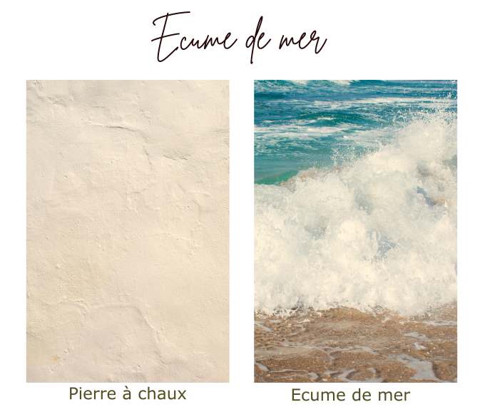composition coloris ecume de mer natura feel