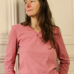 Tee shirt coton bio et teinture végétale Fleur de Lotus - Natura Feel