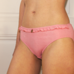 Culotte volants coton bio côté Fleur d'orchidée - Natura Feel